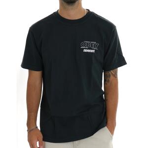 T-SHIRT PERSISTENT MOVEMENT NERO